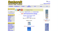 Desktop Screenshot of cushcraftamateur.com
